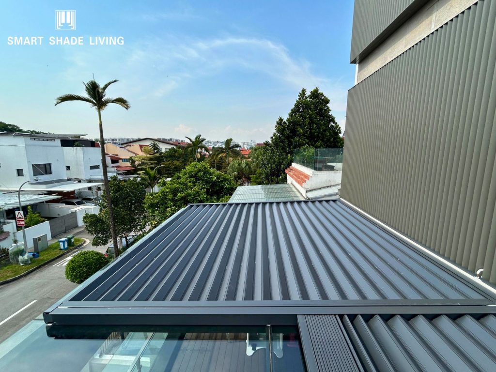 aluminum retractable roofing