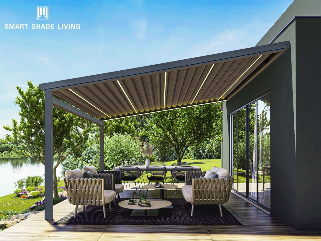 aluminum retractable roofing